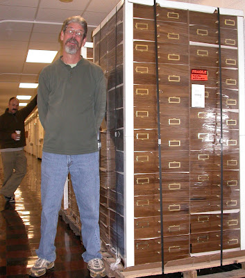 stacks of insect drawers