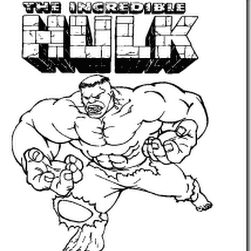 Desenhos para colorir - Hulk