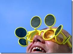 sun glasses with mirrors