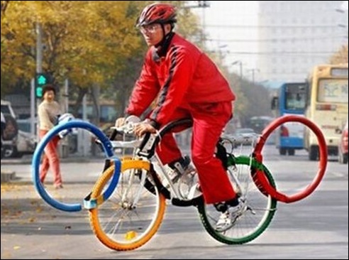 Olympic Rings Bicycle