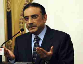 Asif Ali Zardari, President  of Pakistan