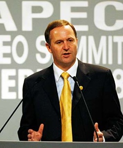 John Key, New  Zealand Prime Minister