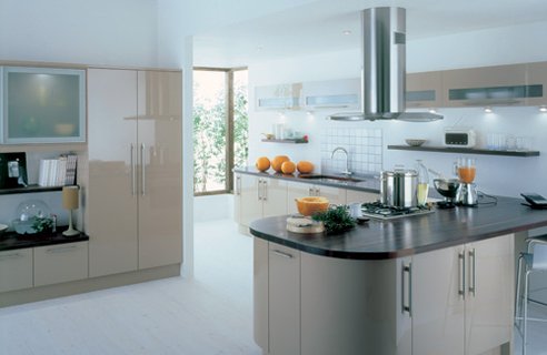 30 second nature cappuccino lg  gt full width landscape Contemporary Colourful Kitchen Design 