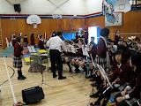 Preparing for the first performance
