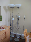 A lamp farm