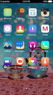 How to get Glass Dream C Launcher Theme 4.8.6 apk for bluestacks