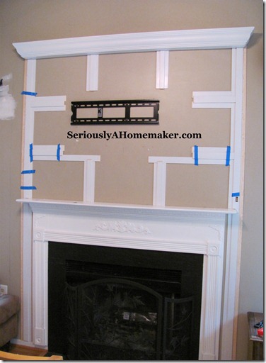 Hiding Tv Cords In Trim Step 4