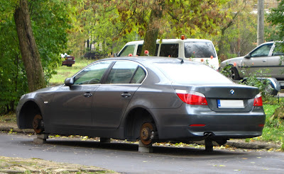 BMW bez riteņiem