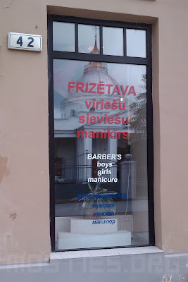 Frizētava vīriešu sieviešu