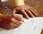 Signing the contract