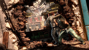 Good combat system Uncharted 2 stealth combat screenshot