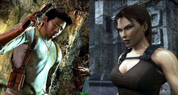 He's an everyman; she's unattainable Nathan Drake and Lara Croft