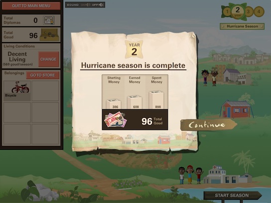 96 goud at end of hurricane season