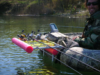 Porta canne autocostruito