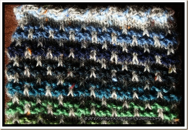 Color wheel socks - close-up (2)