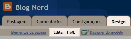 Blog » Design » Editar HTML