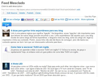 Pipe em ação