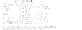 クリスマスもショボーンな予感