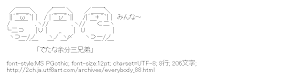 みんな～の余分三兄弟