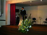 Paulo Milreu, da pmc&associados, fazendo o discurso de abertura do evento.