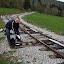 [SK] Kysucká lesná železnička v sedle Demänová. ----- [EN] Kysuce back swath forest railroad in the Demänová saddle.