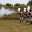 Shooting practice at historic Fort George (Ontario, Canada)