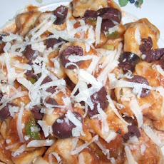 Tortellini With Chili-Tomato Sauce