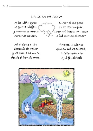 UN VERSITO DE UNA GOTA UN VERSITO DE UNA GOTA