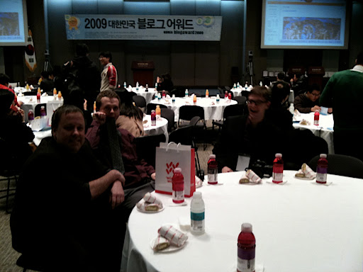 None of us were up for an award alas rather this was a celebration of