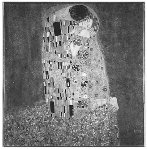 The Kiss by Gustav Klimt. 