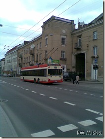 Trólei em Vilnius Trólei em Vilnius