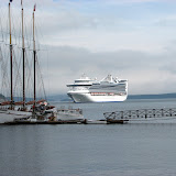Colossal Cruise Ship Ruins View