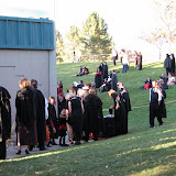 The undead politely lined up to be be counted.