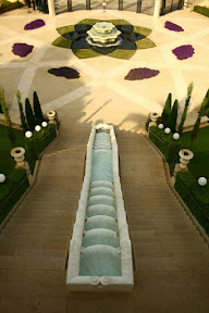 this is in Haifa Israel - the Bahhai gardens