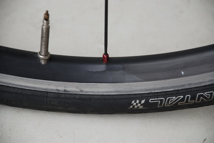 cracked bike rim
