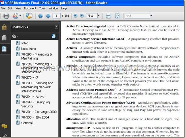 MCSE Dictionary MCSE Dictionary