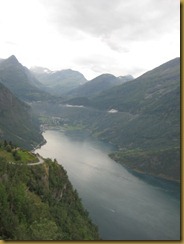 Geirangerfjord from Eagle Road