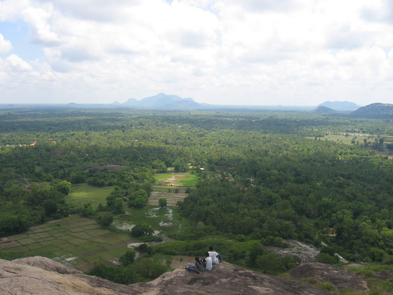 yapahuwa sri lanka vista from top