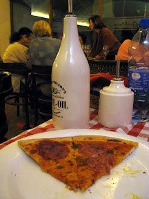 Reghina Margherita Italian Restaurant Park Road Colombo Sri Lanka Pizza Slice