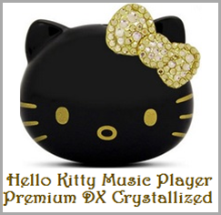 Hello Kitty Music Player
Premium DX Crystallized
with ribbon headpiece