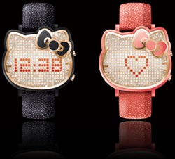 Chouette ♥ Hello Kitty Message LED Watches