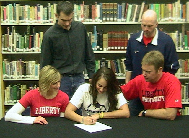 [Alexa Hormann signs with Liberty University from 3-12-10[4].jpg]