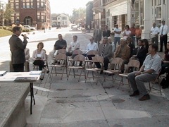 Jim Holycross speaks at Court Avenue dedication from 9-15-09