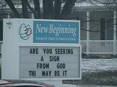 New Beginning Church of Christ in Christian Union 12-20-09 