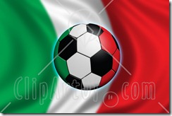 51591-Royalty-Free-RF-Clipart-Illustration-Of-A-Soccer-Ball-Flying-In-Front-Of-A-Waving-Italy-Flag