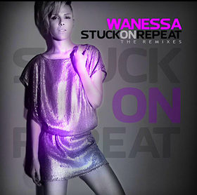Capa do single "Stuck On Repeat"