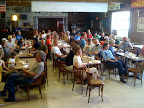  &ndash; Hungry riders being fed at Gavan's Hotel, post-ride.