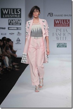 WIFW SS 2011 collection by Anand Bhushan's 4