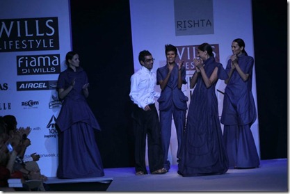 WIFW SS 2011 collection  Rishta by Arjun