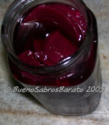 Conserva de Remolachas
